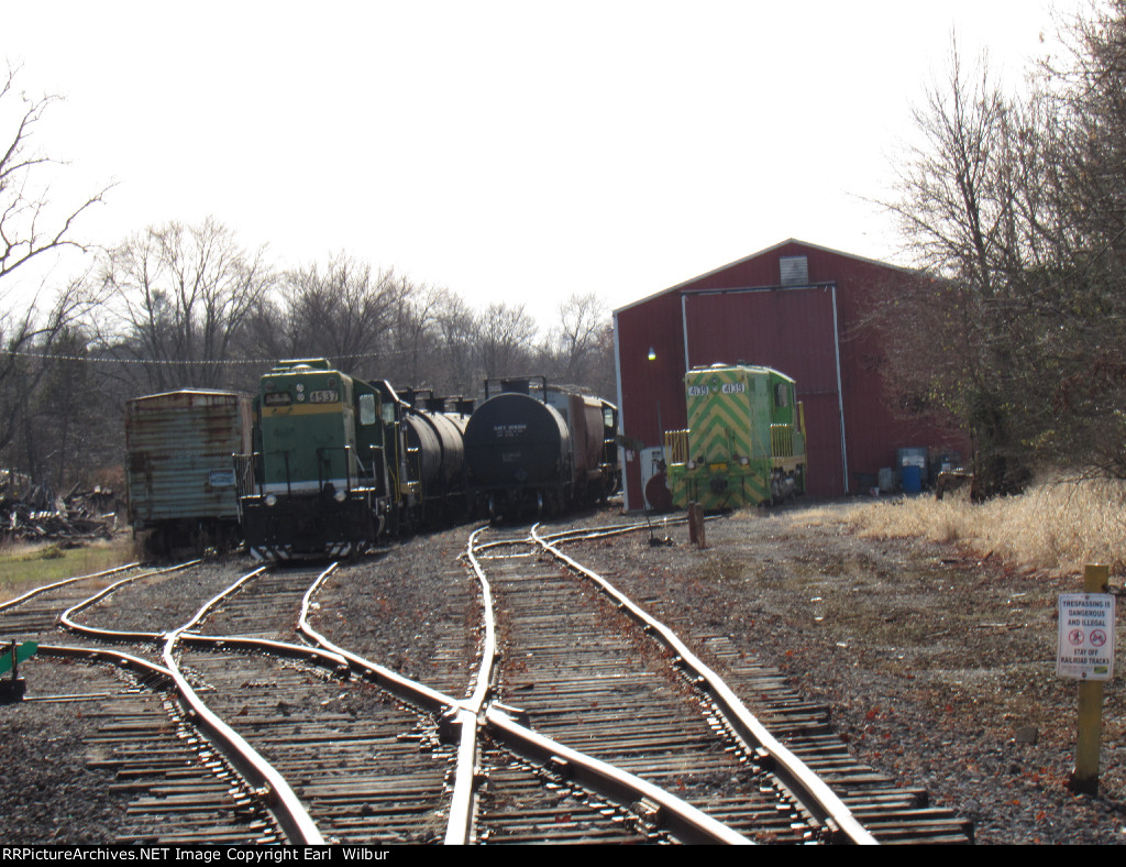 Ohio South Central Railroad Hamden Yard